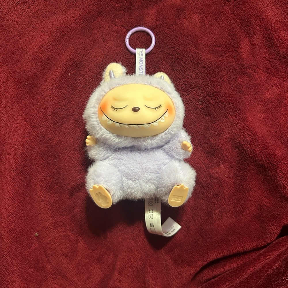 Plush Monster Toy - Purple
